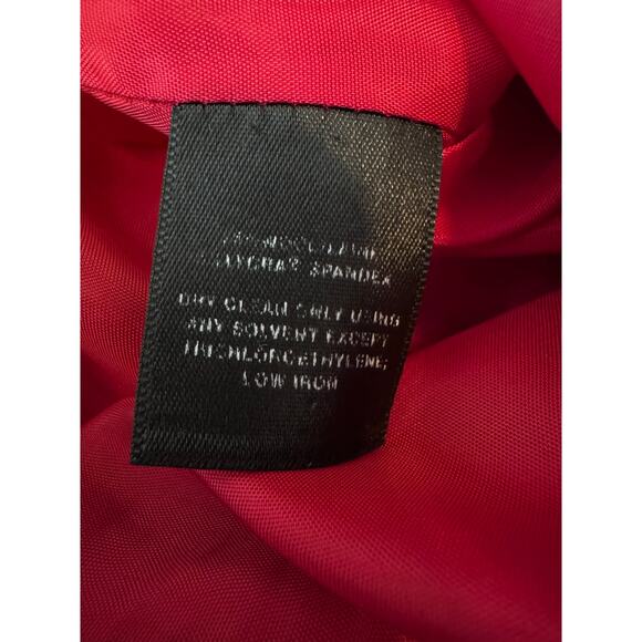 Lafayette 148 Pleated Stretch Wool Knee Length Sheath Dress Women's 4 Career - Picture 9 of 15